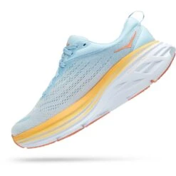 Hoka Bondi 8 Wide Hardloopschoenen Dames - Summer Song / Country Air -Sportwinkel hoka bondi 8 women s running shoes summer song country air 8 1239608