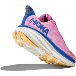 Hoka Clifton 9 Wide Hardloopschoenen Dames - Cyclamen / Sweet Lilac -Sportwinkel hoka clifton 9 women s running shoes cyclamen sweet lilac 2 1377042