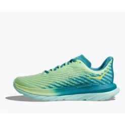 Hoka Mach 5 Hardloopschoenen - Lime Glow / Ocean Mist 11 Hoka Mach 5 Hardloopschoenen - Lime Glow / Ocean Mist -Sportwinkel hoka mach 5 running shoes lime glow ocean mist1 1 1503115
