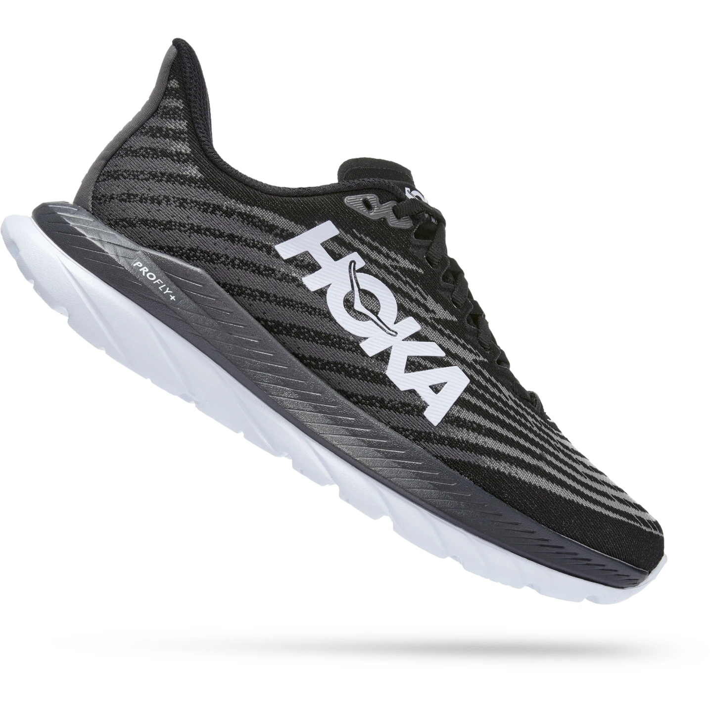 Hoka Mach 5 Wide Dames Hardloopschoenen - Zwart / Castlerock 3 Hoka Mach 5 Wide Dames Hardloopschoenen - Zwart / Castlerock - Afbeelding 3
