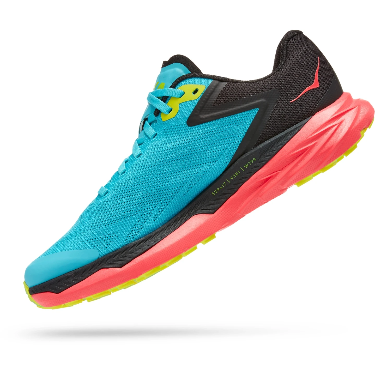 Hoka Zinal Dames Hardloopschoenen - Scuba Blue / Diva Pink 4 Hoka Zinal Dames Hardloopschoenen - Scuba Blue / Diva Pink - Afbeelding 4