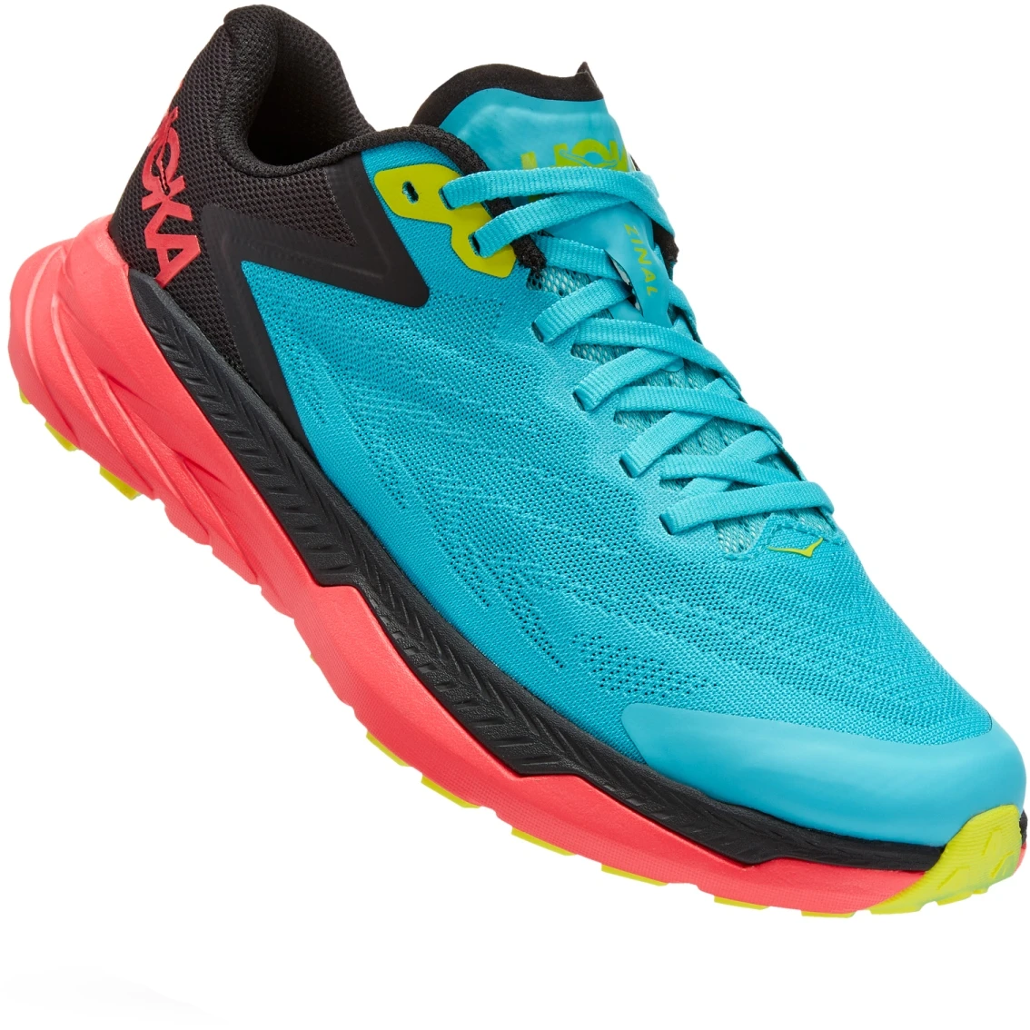 Hoka Zinal Dames Hardloopschoenen - Scuba Blue / Diva Pink 1 Hoka Zinal Dames Hardloopschoenen - Scuba Blue / Diva Pink