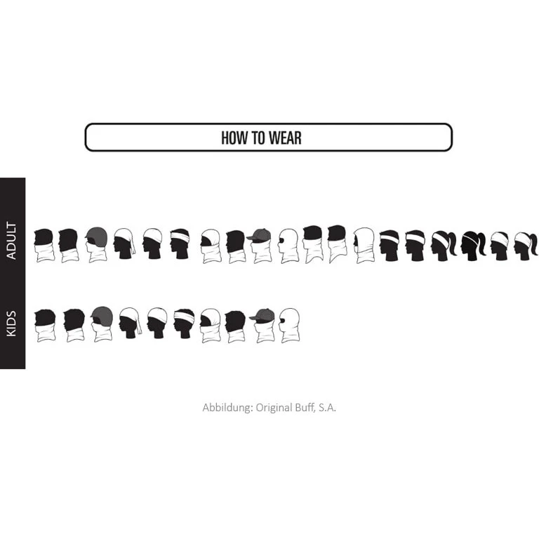 Buff® Polar Multifunctionele Doek - Vir Military 2 Buff® Polar Multifunctionele Doek - Vir Military - Afbeelding 2