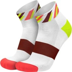 INCYLENCE Running Dashes Short Sokken - White Inferno