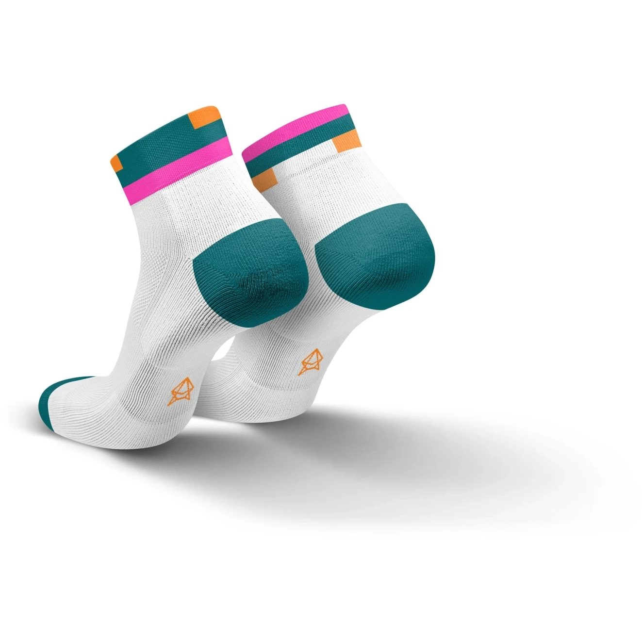 INCYLENCE Running Shifts Sokken - Petrol Pink 2 INCYLENCE Running Shifts Sokken - Petrol Pink - Afbeelding 2