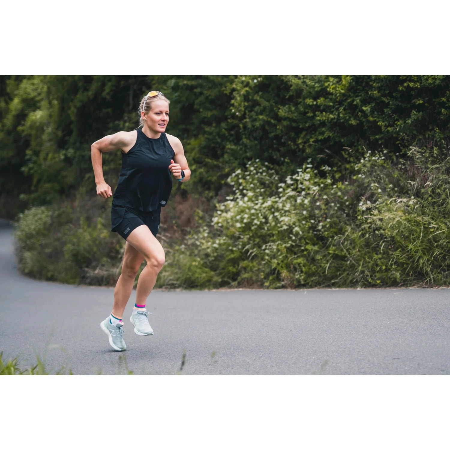 INCYLENCE Running Shifts Sokken - Petrol Pink 4 INCYLENCE Running Shifts Sokken - Petrol Pink - Afbeelding 4