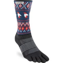 Injinji Trail Midweight Crew Dames Sokken - Arctic