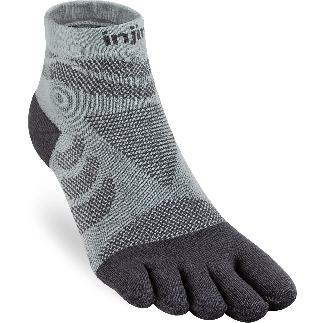 Injinji Ultra Run Mini-Crew Coolmax® Dames Sokken - Slate 1 Injinji Ultra Run Mini-Crew Coolmax® Dames Sokken - Slate