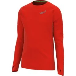 Inov-8 Base Elite Hardloopshirt Met Lange Mouwen - Rood