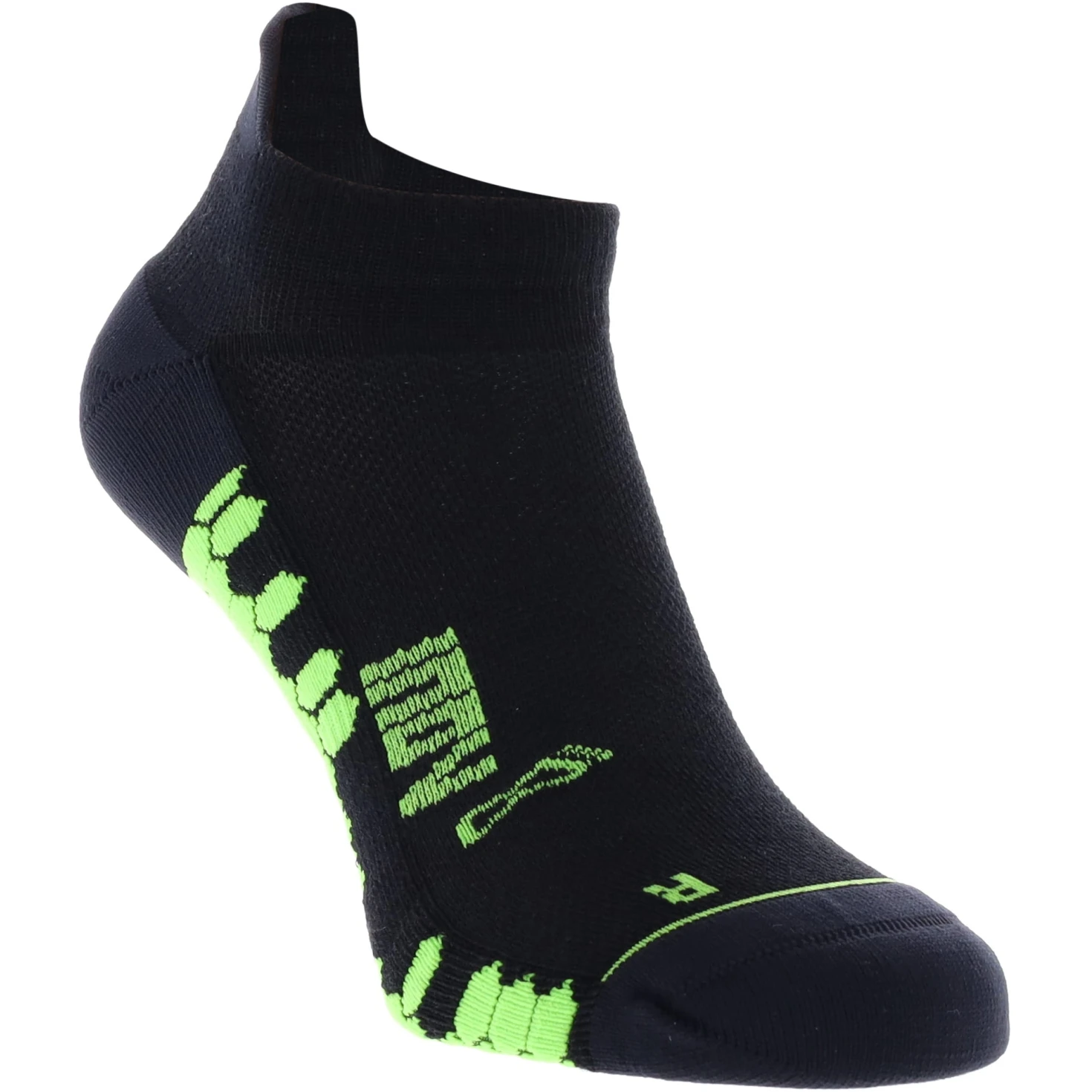 Inov-8 TrailFly Ultra Sokken Low (2 Paar) - Zwart/groen 1 Inov-8 TrailFly Ultra Sokken Low (2 Paar) - Zwart/groen