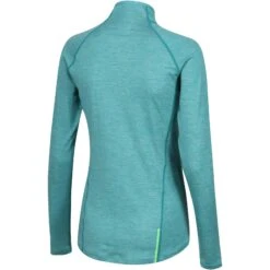Inov-8 Train Elite Half Zip Mid Layer Dames Shirt Met Lange Mouwen - Dark Teal -Sportwinkel inov 8 train elite half zip mid layer womens longsleeve dark teal 4 1507932