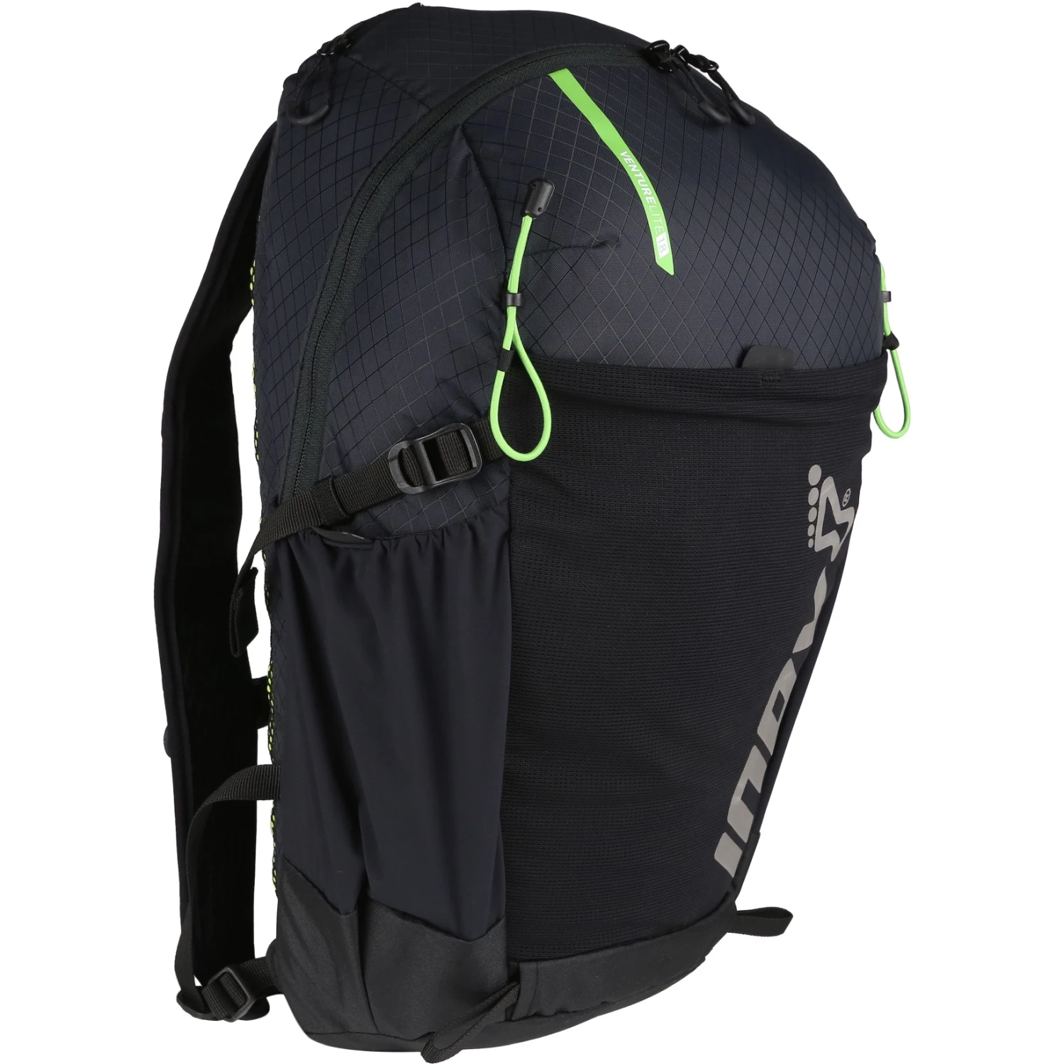 Inov-8 VentureLite 18L Rugzak - Zwart/groen 3 Inov-8 VentureLite 18L Rugzak - Zwart/groen - Afbeelding 3