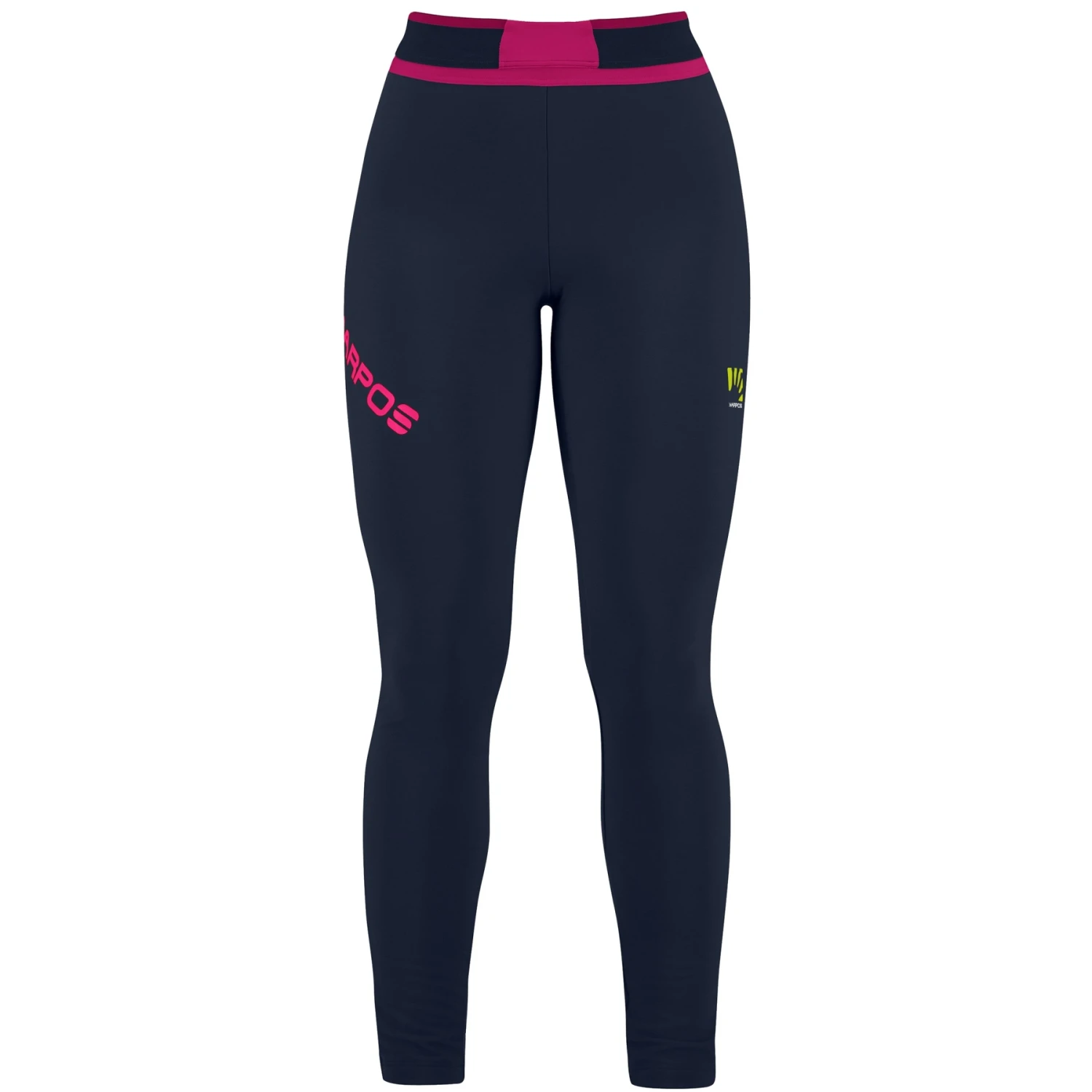 Karpos Lavaredo Plus Winter Dames Hardloop-Tights - Vulcan/pink 1 Karpos Lavaredo Plus Winter Dames Hardloop-Tights - Vulcan/pink
