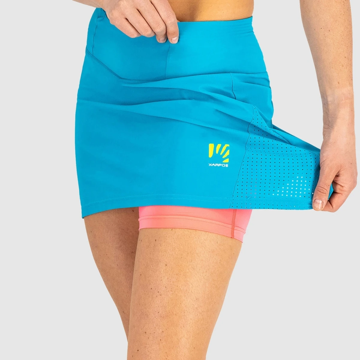 Karpos Lavaredo Women Run Skirt - Sky Captain/blue Atoll 6 Karpos Lavaredo Women Run Skirt - Sky Captain/blue Atoll - Afbeelding 6