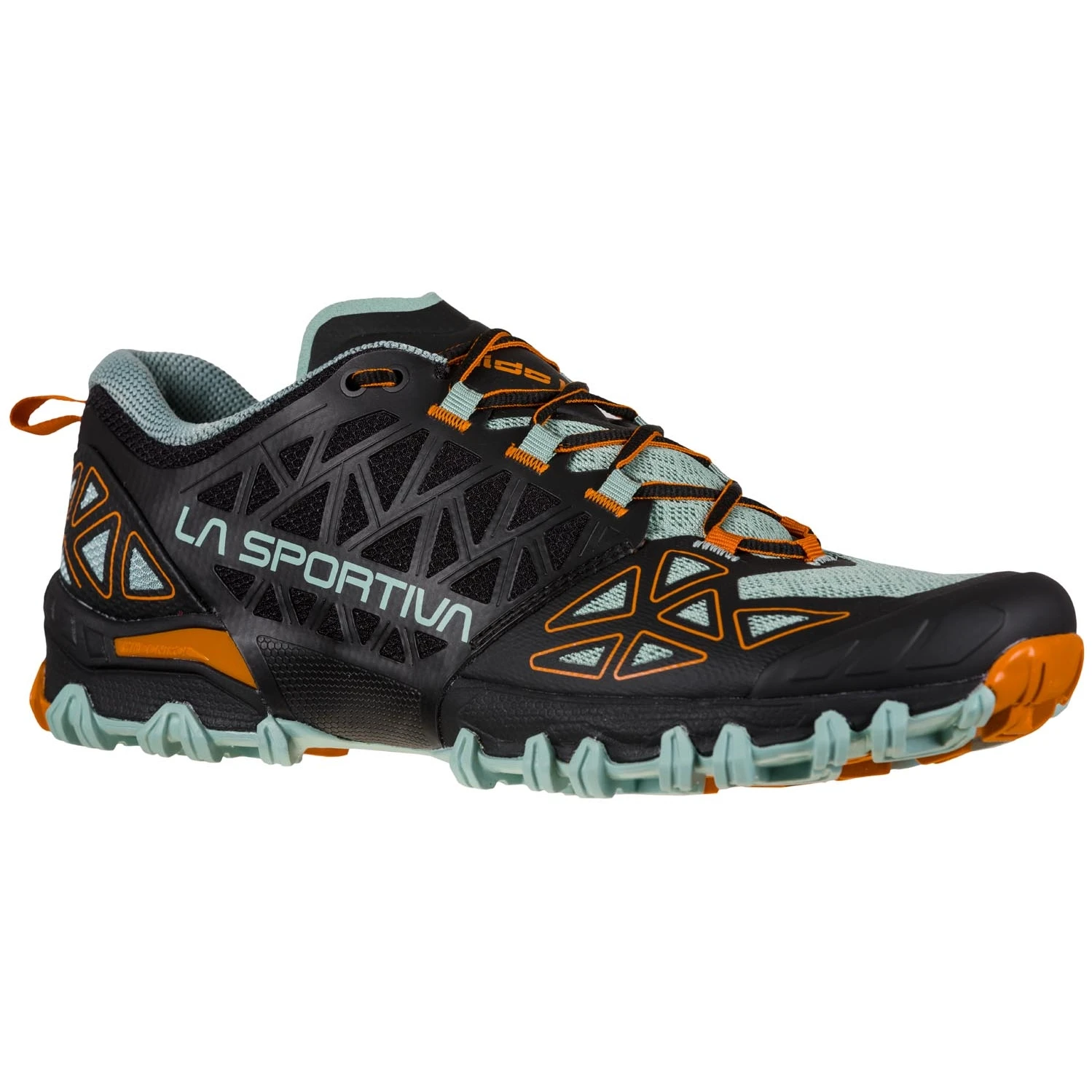 La Sportiva Bushido II Hardloopschoenen - Black/Hawaiian Sun 7 La Sportiva Bushido II Hardloopschoenen - Black/Hawaiian Sun - Afbeelding 7