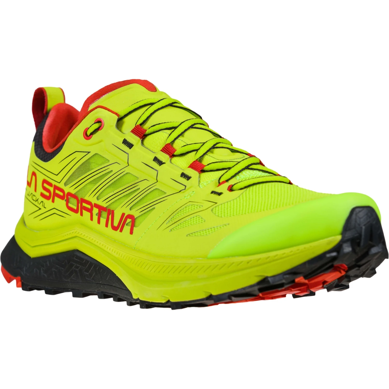 La Sportiva Jackal Hardloopschoenen - Neon/Goji 2 La Sportiva Jackal Hardloopschoenen - Neon/Goji - Afbeelding 2