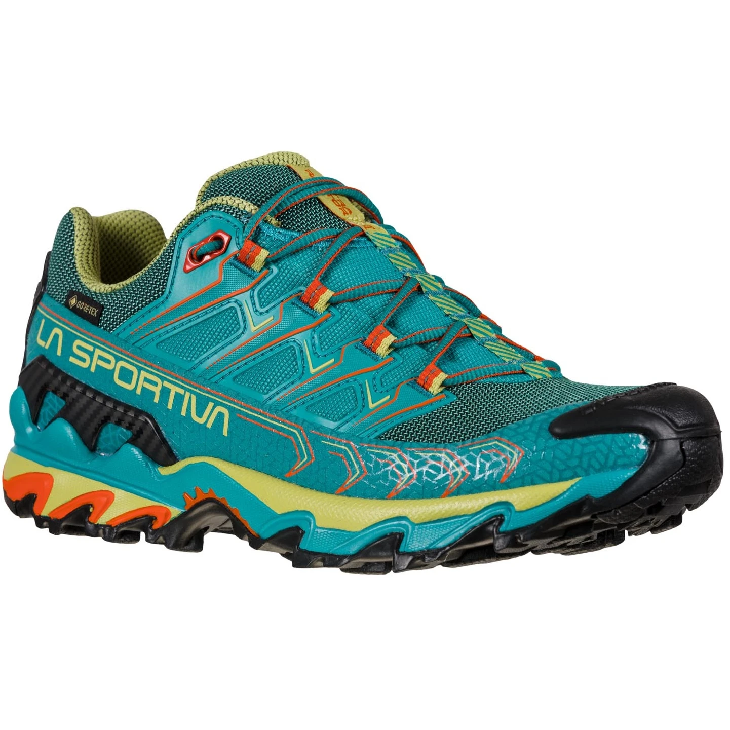 La Sportiva Ultra Raptor II GTX Hardloopschoenen Dames - Lagoon/Green Banana 7 La Sportiva Ultra Raptor II GTX Hardloopschoenen Dames - Lagoon/Green Banana - Afbeelding 7