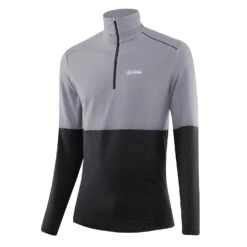 Loeffler Löffler Midlayer Coblo Transtex Shirt Met Lange Mouwen - Steel Grey 909