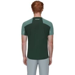 Mammut Aenergy T-Shirt Heren - Dark Jade-woods -Sportwinkel mammut aenergy t shirt men dark jade woods 4 1349250