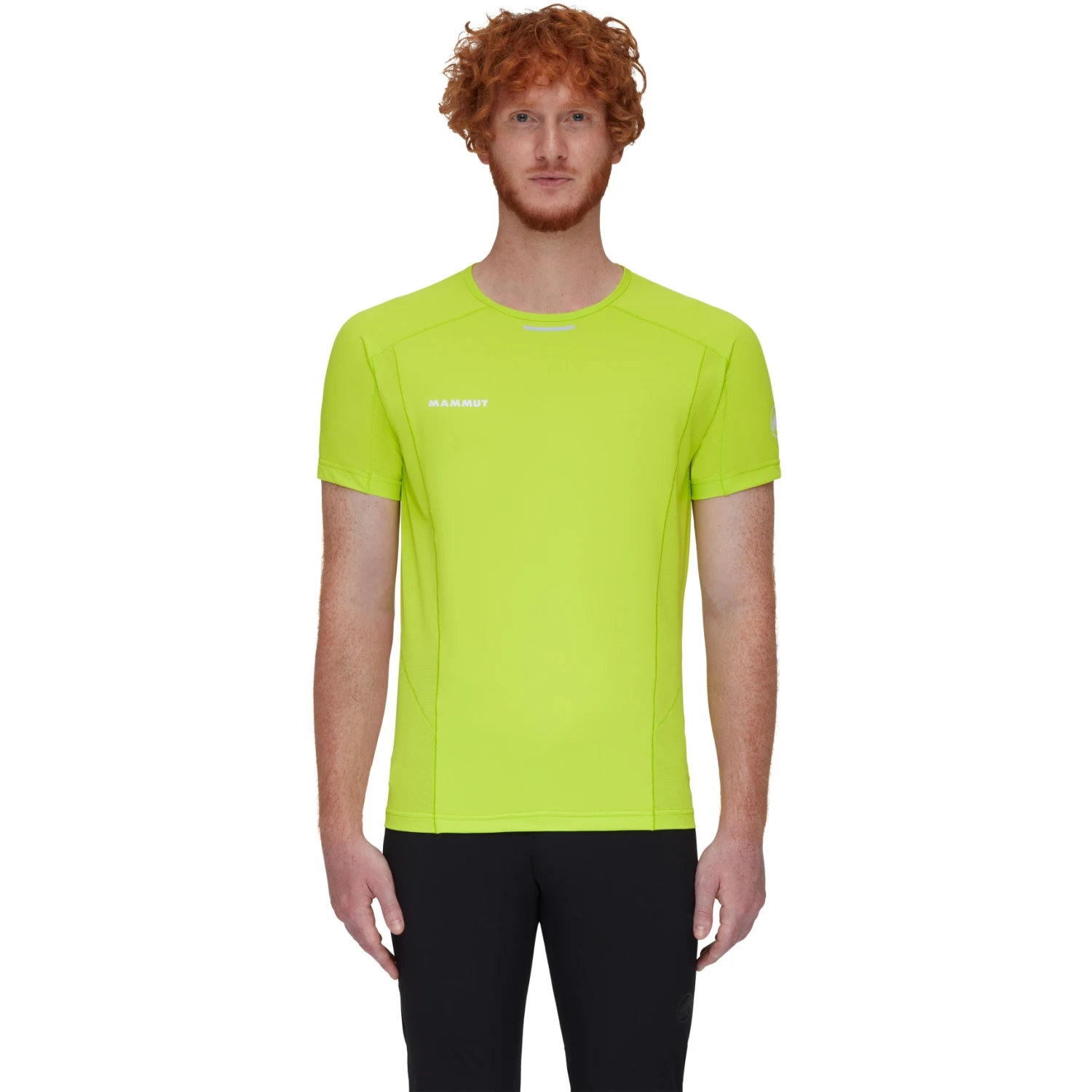 Mammut Aenergy T-Shirt Heren - Highlime 1 Mammut Aenergy T-Shirt Heren - Highlime