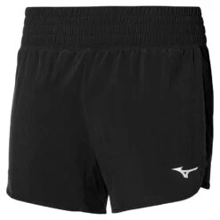 Mizuno ER 4.5 Short 2-in-1 Dames - Zwart
