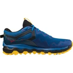 Mizuno Wave Mujin 9 Trail Running Schoenen Heren - Snorkel Blue / Blue Opal / Solar Power -Sportwinkel mizuno wave mujin 9 trail running shoes snorkel blue blue opal solar power 3 1503766