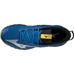 Mizuno Wave Mujin 9 Trail Running Schoenen Heren - Snorkel Blue / Blue Opal / Solar Power -Sportwinkel mizuno wave mujin 9 trail running shoes snorkel blue blue opal solar power 4 1503767