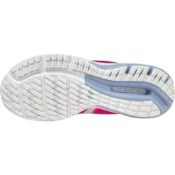 Mizuno Wave Rider 25 Hardloopschoenen Kinderen - Pink Peacock / Silver / Lavendar Lustre -Sportwinkel mizuno wave rider 25 junior running shoes pink peacock silver lavendar lustre 6 1115727