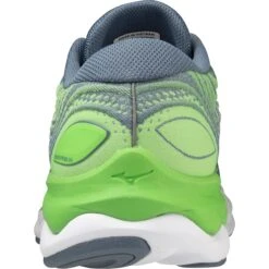 Mizuno Wave Skyrise 4 Hardloopschoenen Heren - Cameo Green / China Blue / Sweet Mint Pesto -Sportwinkel mizuno wave skyrise 4 running shoes cameo green china blue sweet mint pesto 4 1399367