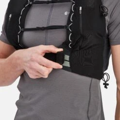 Montane Gecko VP 12 + Trailvest Met Drinksysteem - Zwart -Sportwinkel montane gecko vp 12 plus hydration running vest black 10 1442321