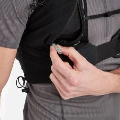 Montane Gecko VP 12 + Trailvest Met Drinksysteem - Zwart -Sportwinkel montane gecko vp 12 plus hydration running vest black 11 1442322