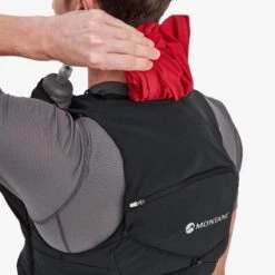 Montane Gecko VP 12 + Trailvest Met Drinksysteem - Zwart -Sportwinkel montane gecko vp 12 plus hydration running vest black 12 1442323