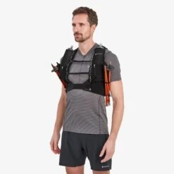 Montane Gecko VP 12 + Trailvest Met Drinksysteem - Zwart -Sportwinkel montane gecko vp 12 plus hydration running vest black 6 1442317