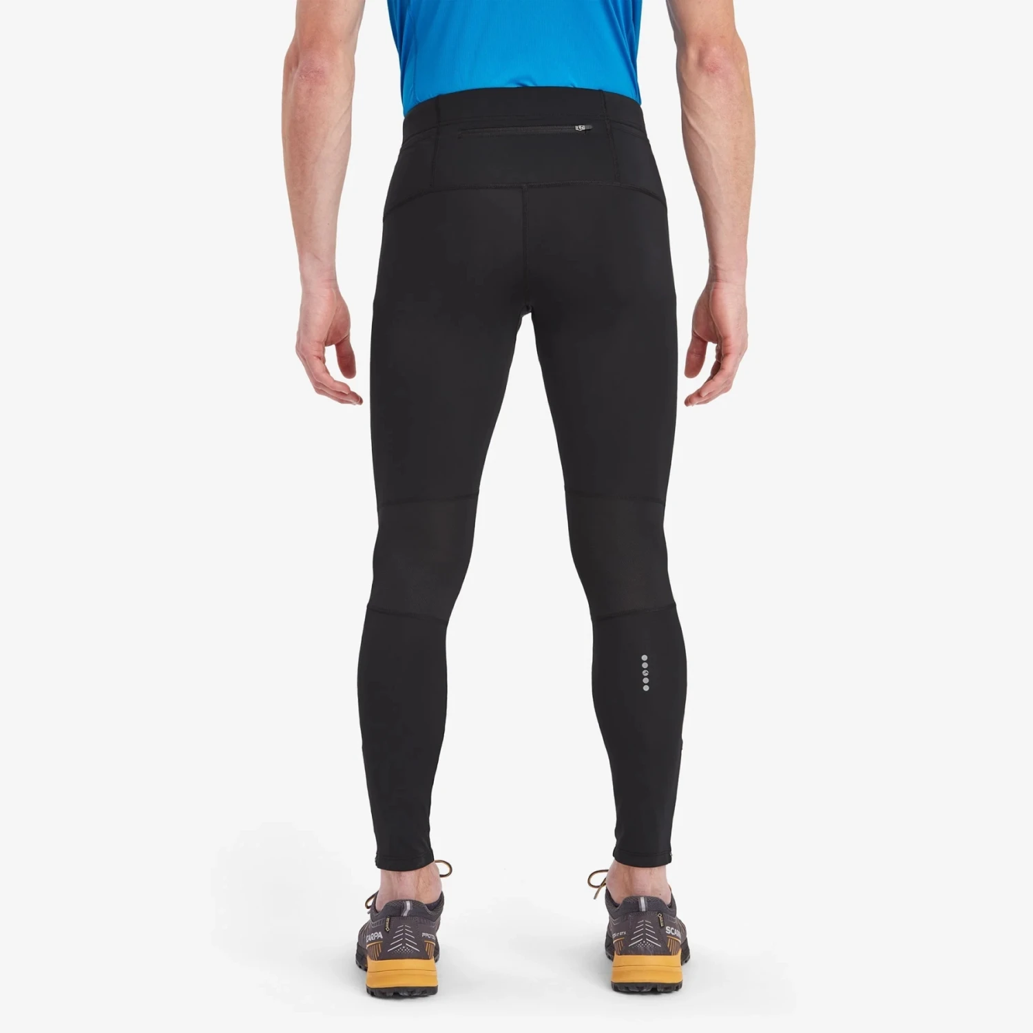 Montane Slipstream Trail Running Tight - Regular - Zwart 2 Montane Slipstream Trail Running Tight - Regular - Zwart - Afbeelding 2