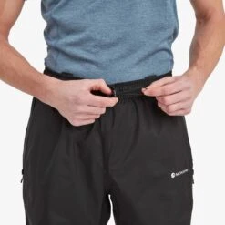Montane Spirit Lite Waterdichte Broek - Regular - Zwart -Sportwinkel montane spirit lite pants regular black 6 1448260