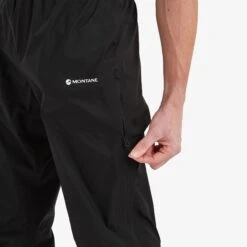 Montane Spirit Lite Waterdichte Broek - Regular - Zwart -Sportwinkel montane spirit lite pants regular black 7 1448262