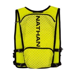 Nathan Sports HyperNight QuickStart 4L 2.0 Hydration Pack - Hi Vis Yellow/Geo Print