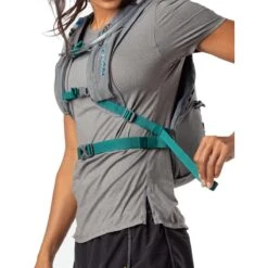 Nathan Sports Crossover Pack - 10L Drinkrugzak - Charcoal / Marine Blue -Sportwinkel nathan sports crossover pack 10l charcoal marine blue 4 1231118