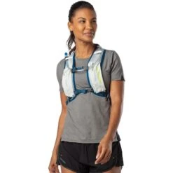 Nathan Sports Crossover Pack - 5L Hydration Pack - Vapor Grey / Finish Lime -Sportwinkel nathan sports crossover pack 5l vapor grey sinish lime 3 1231192