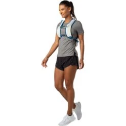 Nathan Sports Crossover Pack - 5L Hydration Pack - Vapor Grey / Finish Lime -Sportwinkel nathan sports crossover pack 5l vapor grey sinish lime 4 1231193