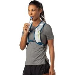 Nathan Sports Crossover Pack - 5L Hydration Pack - Vapor Grey / Finish Lime -Sportwinkel nathan sports crossover pack 5l vapor grey sinish lime 7 1231196