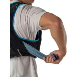 Nathan Sports Pinnacle 4L Hardloop-Vest - Black / Finish Lime -Sportwinkel nathan sports pinnacle series vapor 4l hydration race vest black finish lime 6 1173724