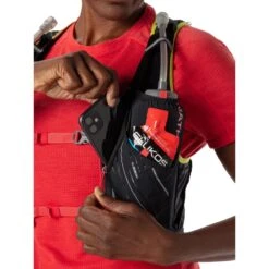 Nathan Sports Pinnacle 4L Women's Hydration Pack - Black / Hibiscus -Sportwinkel nathan sports pinnacle series vapor 4l hydration race vest black hibiscus woman 10 1173862