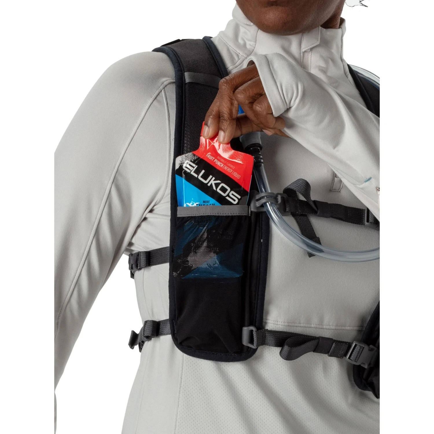 Nathan Sports QuickStart Race Pack Hydration Pack - 4L - Black / Gold 9 Nathan Sports QuickStart Race Pack Hydration Pack - 4L - Black / Gold - Afbeelding 9