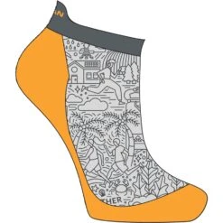 Nathan Sports Signature Speed Tab Sokken - Monument Grey