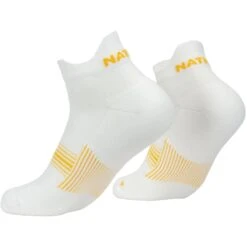 Nathan Sports Speed Tab Sokken - Wit -Sportwinkel nathan sports speed tab socks white 6 2 1392853