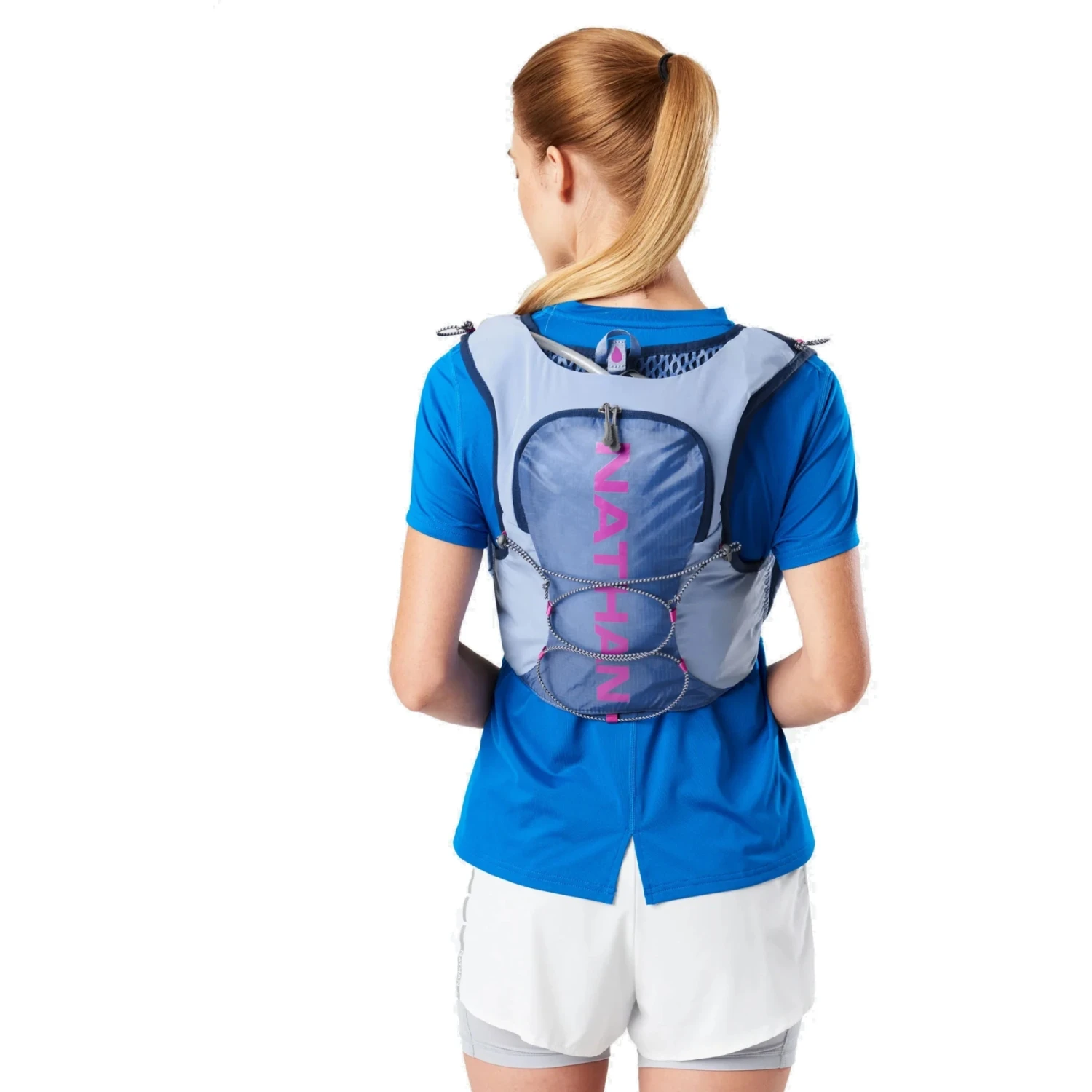 Nathan Sports VaporAiress 3.0 - 7L Hardloop-Vest - Periwinkle/Magenta 6 Nathan Sports VaporAiress 3.0 - 7L Hardloop-Vest - Periwinkle/Magenta - Afbeelding 6