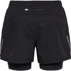 Newline Dallas 2in1 Dames Shorts - Zwart -Sportwinkel newline dallas 2in1 shorts women black 2 1374027