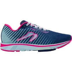 Newton Running Gravity 12 Hardloopschoenen Dames - Navy Blue/arctic Blue -Sportwinkel newton running gravity 12 womens running shoes navy blue arctic blue 6 1509098