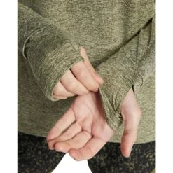 Nike T-Shirt Met Lange Mouwen En 1/2 Ritssluiting Dames - Medium Olive/olive Aura/reflective Silver CU3220-222 -Sportwinkel nike 1 2 zip womens running top medium olive olive aura reflective silver cu3220 222 5 1314849